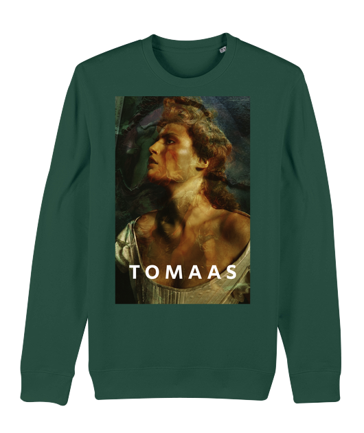 Shop beautiful Sweatshirt contemporary artist TOMAAS The Official Store Paris Art Streetwear Fashion sustainable apparel Men Women Clothing orders free shipping 100% assured satisfaction brand collection cool wearable art designs surreal prints