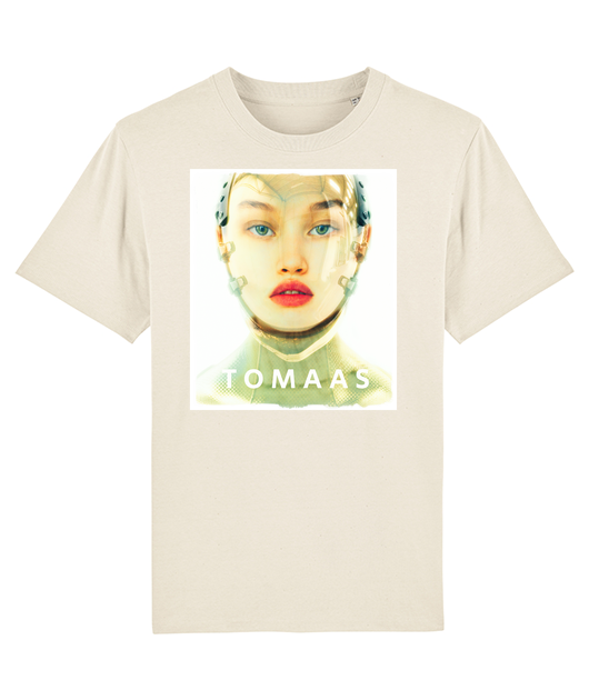Iconic TOMAAS Artwork T-shirt - Almost Human - 2022 New B Edition - Tee unisexe bio Premium